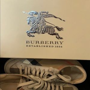 Authentic Burberry sneakers